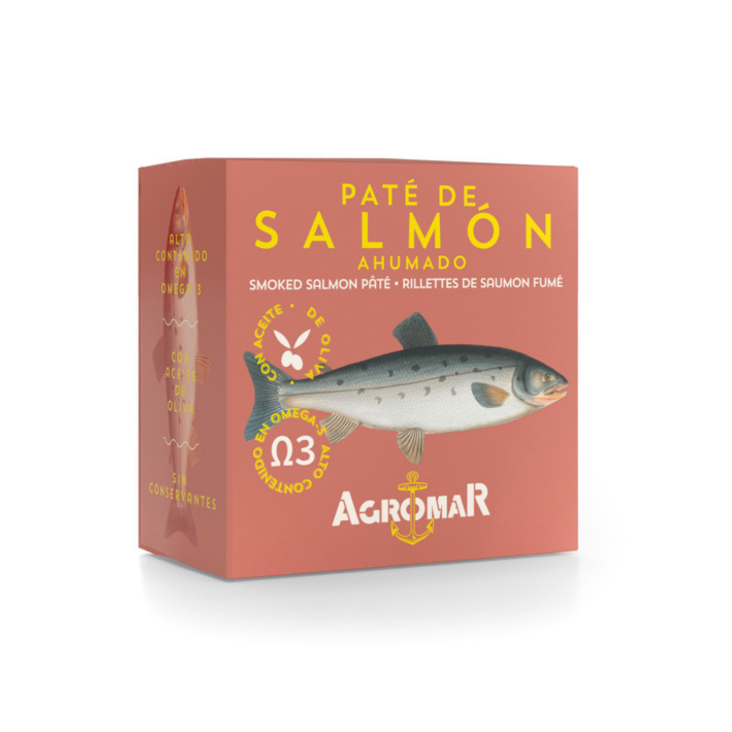 Paté de salmón ahumado Agromar 100g