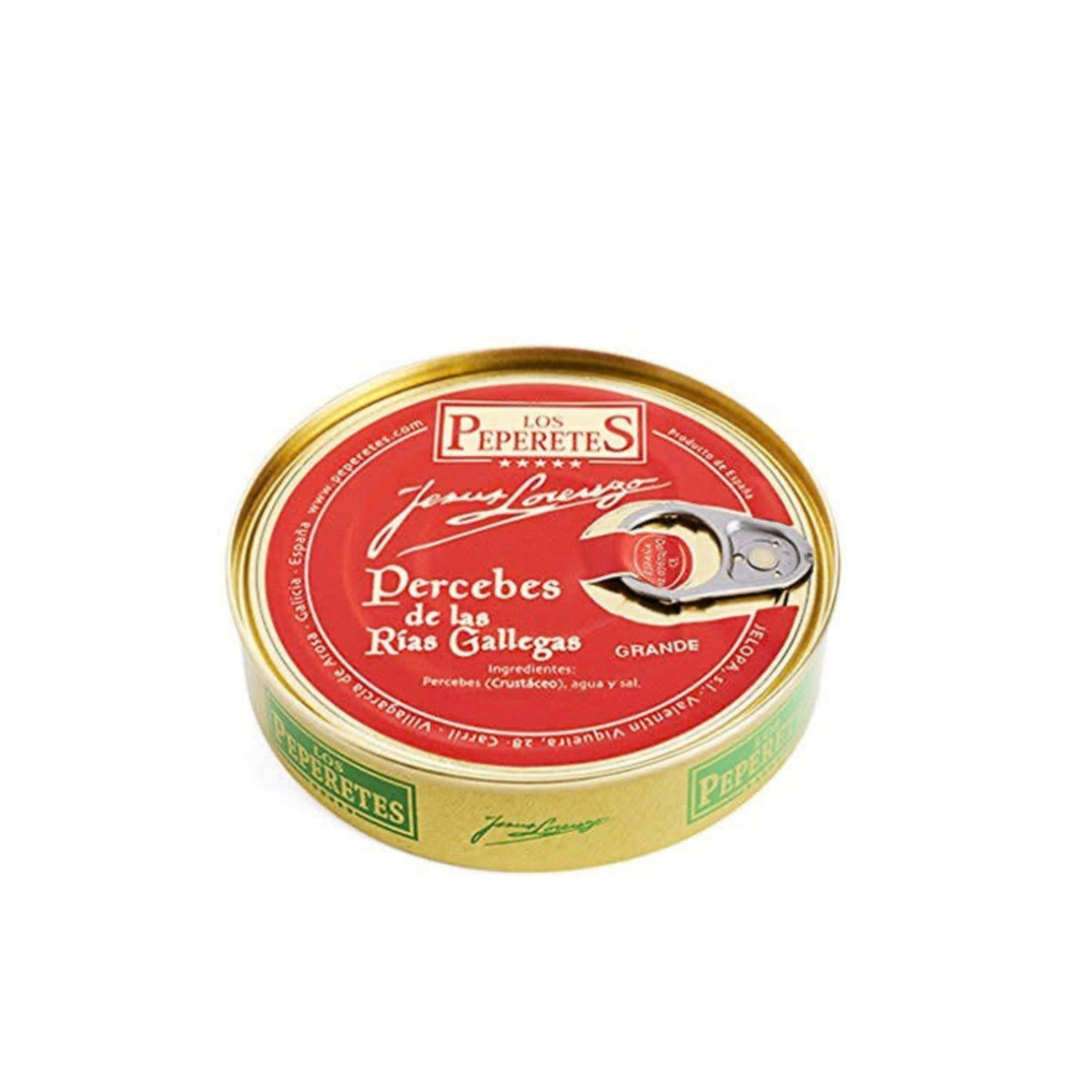 Percebes al Natural Los Peperetes 120 g Rías Gallegas