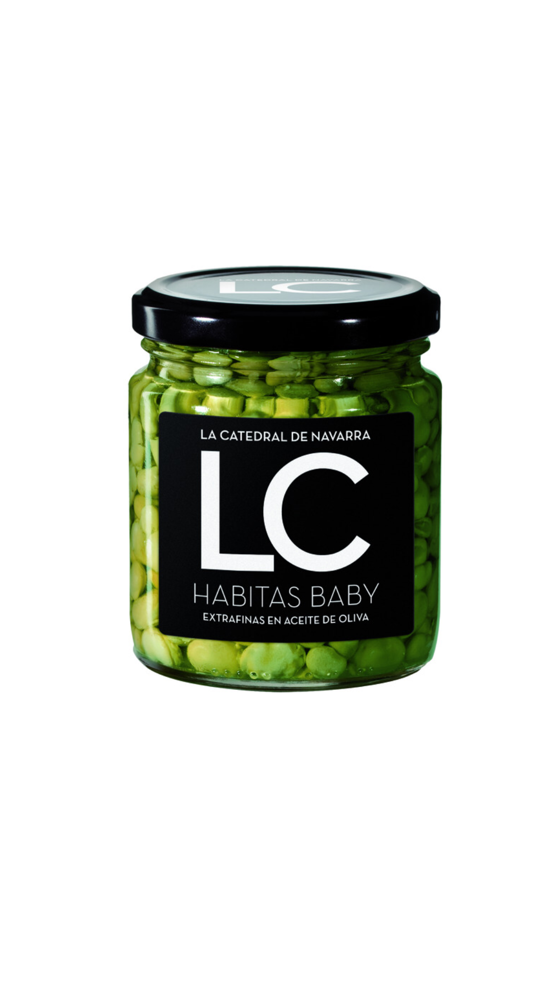 Habitas Baby Extra Finas en Aceite de Oliva La Catedral de Navarra 345g