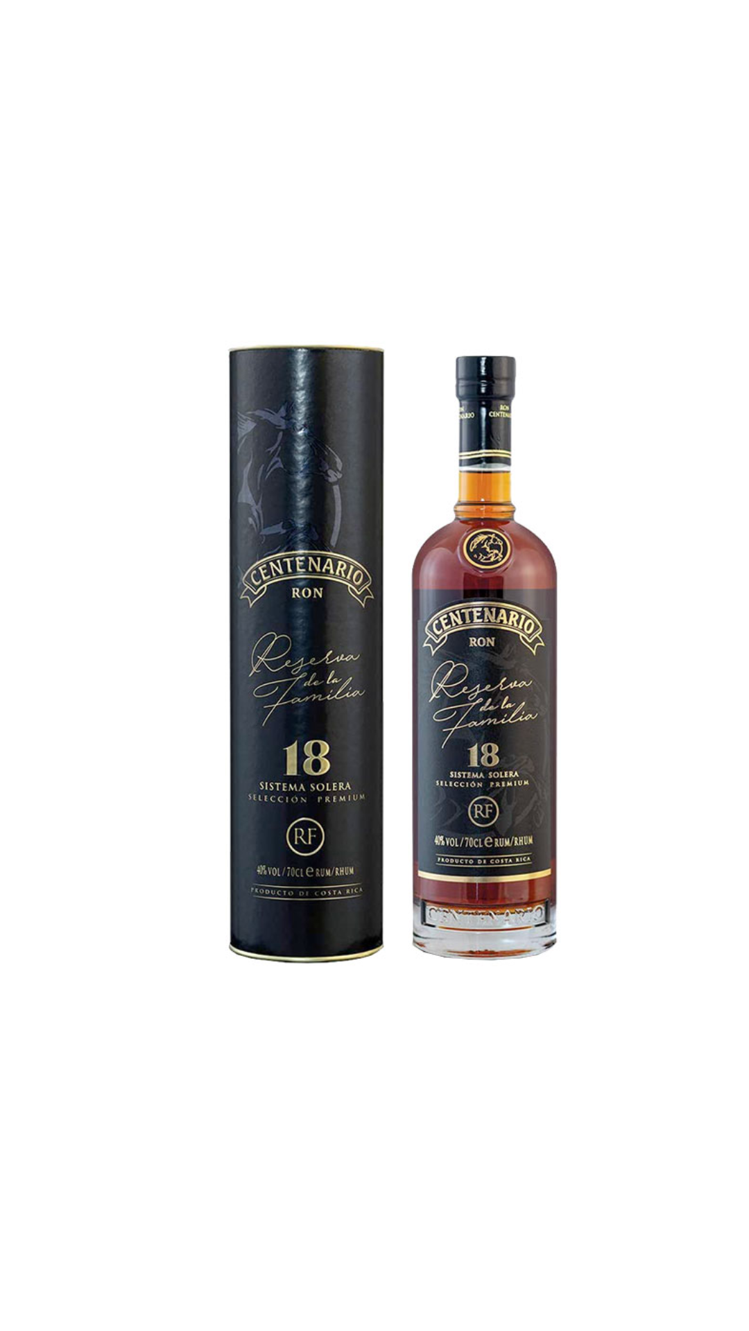Ron Centenario 18 años Reserva de la Familia con Estuche