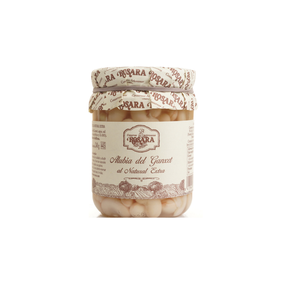 Alubias del Ganxet al Natural Extra Rosara 390 g