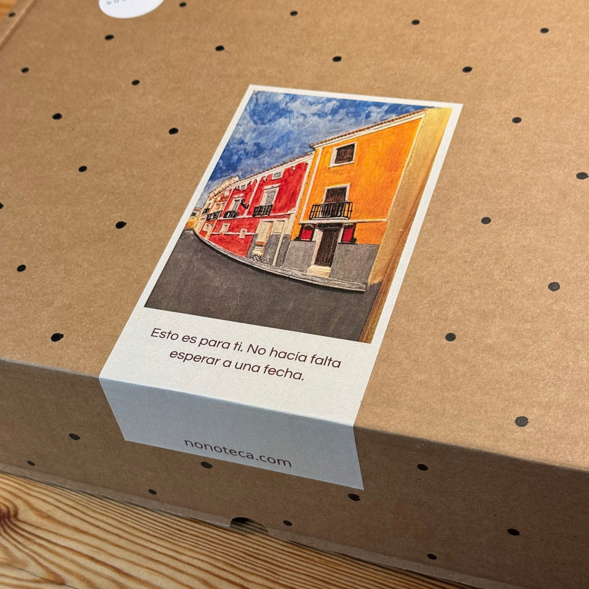 Caja regalo kraft grande - Crea tu regalo