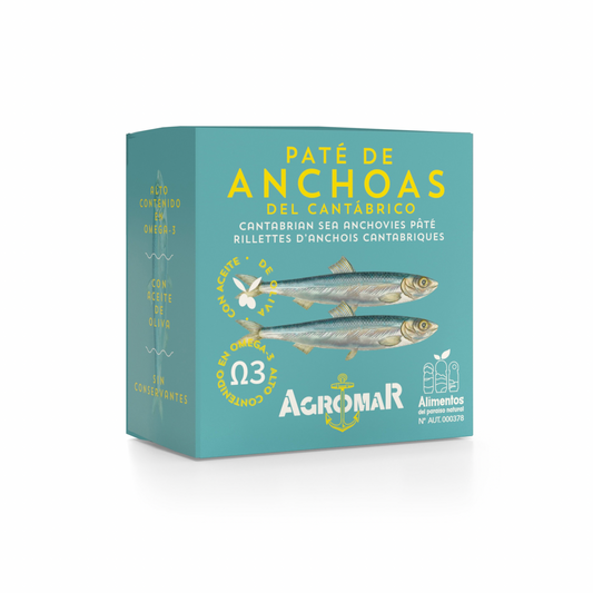 Paté de anchoas del Cantábrico Agromar 100g