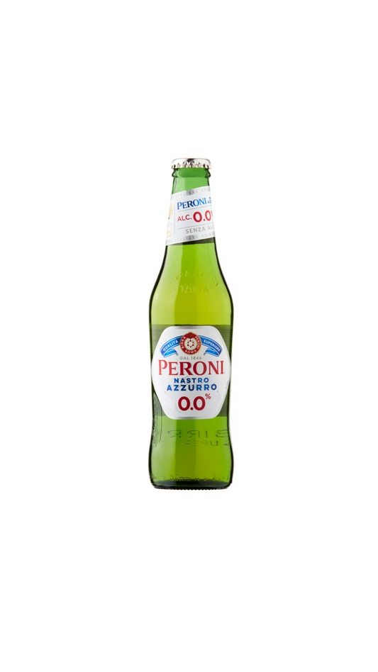 Cerveza Peroni Nastro Azzurro 0,0% Alcohol 33 cl