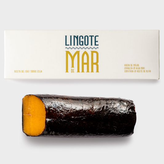Lingote de Mar Tomás Écija con hueva de mújol y alga nori 180 g