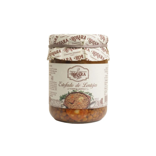 Estofado de lentejas Rosara con chorizo 400 g