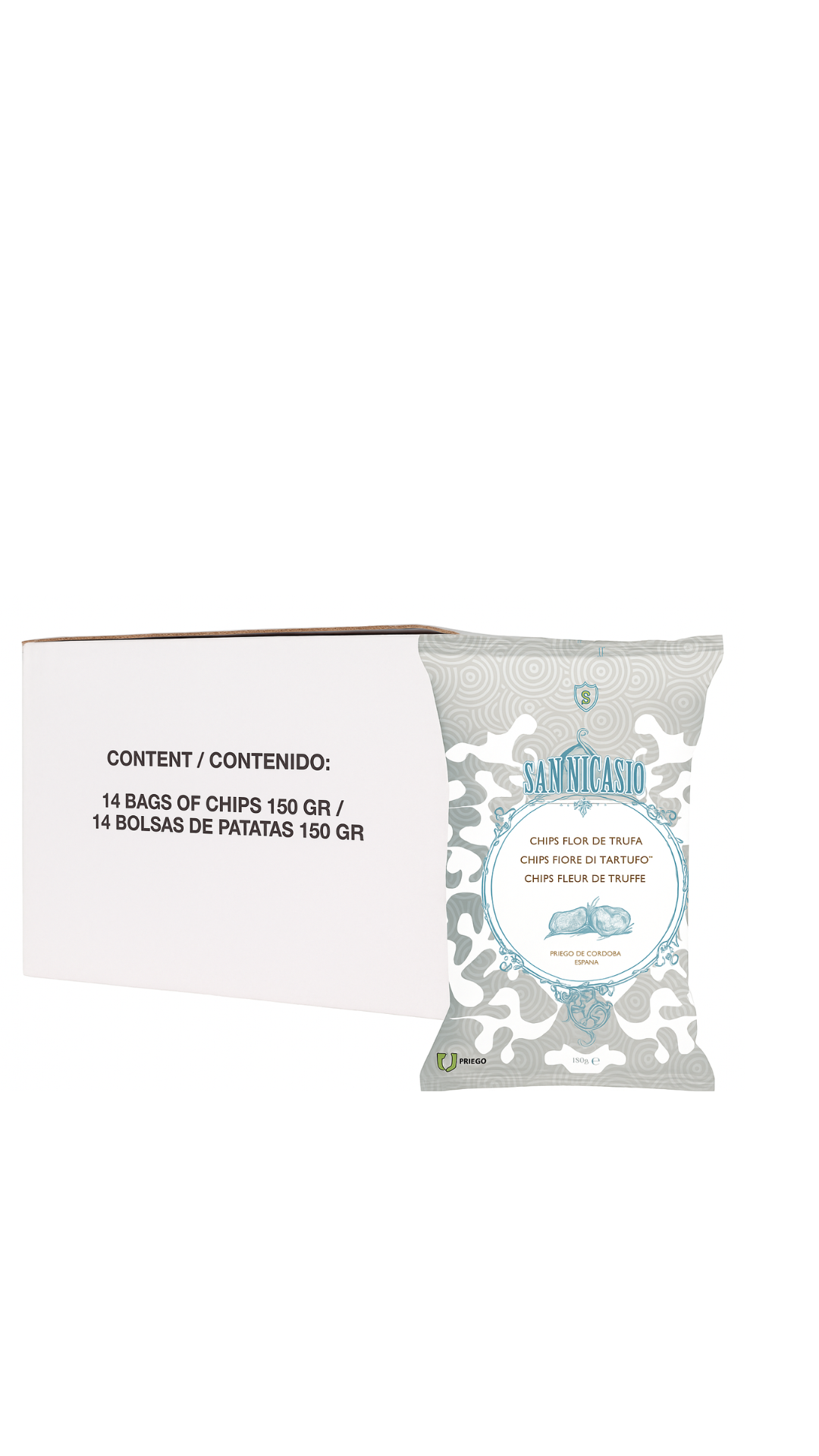 Lote Patatas Fritas San Nicasio con Trufa 14 X 150 g