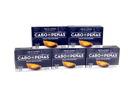mejillones cabo de peñas